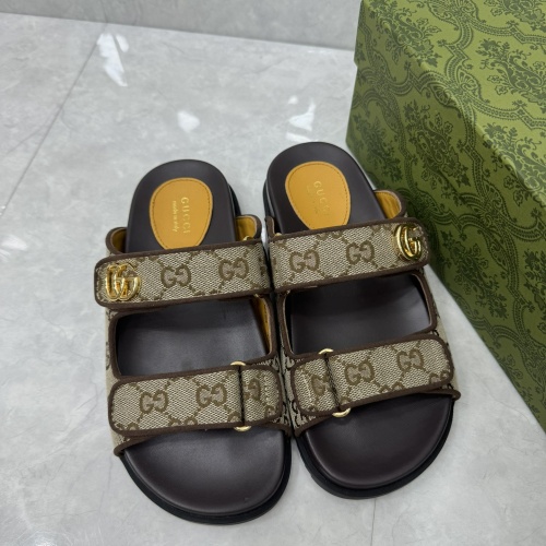 Wholesale Gucci Slippers For Women #1211392 $88.00 USD, Wholesale Quality Replica Gucci Slippers