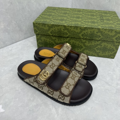 Replica Gucci Slippers For Women #1211392 $88.00 USD for Wholesale