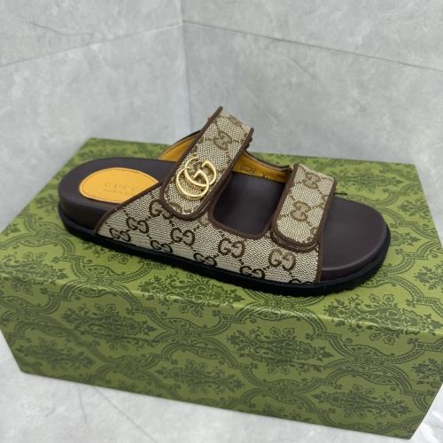 Replica Gucci Slippers For Women #1211392 $88.00 USD for Wholesale