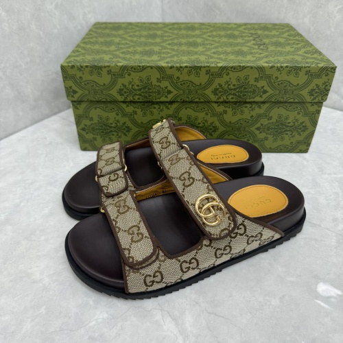 Replica Gucci Slippers For Women #1211392 $88.00 USD for Wholesale