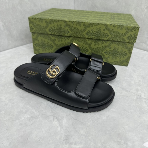 Replica Gucci Slippers For Women #1211395 $88.00 USD for Wholesale