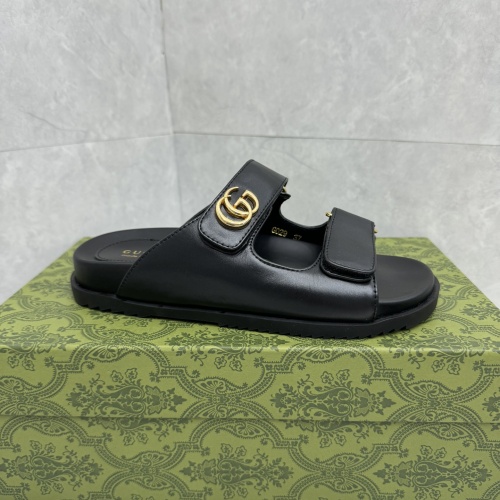 Replica Gucci Slippers For Women #1211395 $88.00 USD for Wholesale