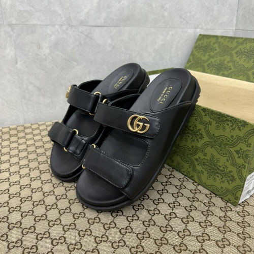 Replica Gucci Slippers For Women #1211395 $88.00 USD for Wholesale