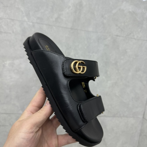 Replica Gucci Slippers For Women #1211395 $88.00 USD for Wholesale