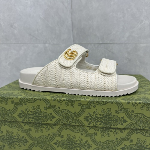 Replica Gucci Slippers For Women #1211397 $88.00 USD for Wholesale