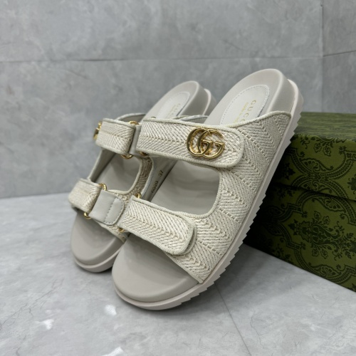 Replica Gucci Slippers For Women #1211397 $88.00 USD for Wholesale