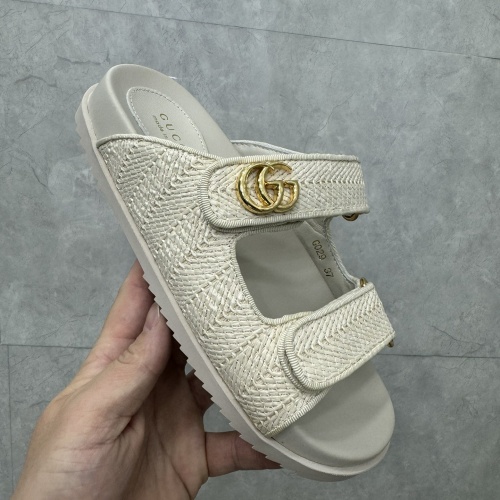 Replica Gucci Slippers For Women #1211397 $88.00 USD for Wholesale