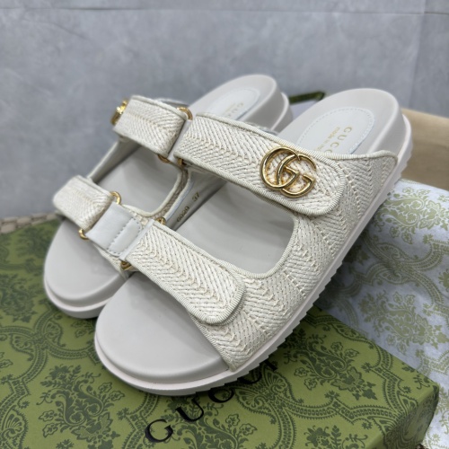 Replica Gucci Slippers For Women #1211397 $88.00 USD for Wholesale