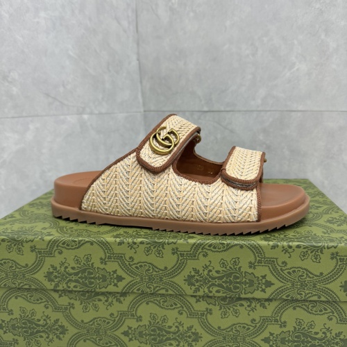 Replica Gucci Slippers For Women #1211399 $88.00 USD for Wholesale