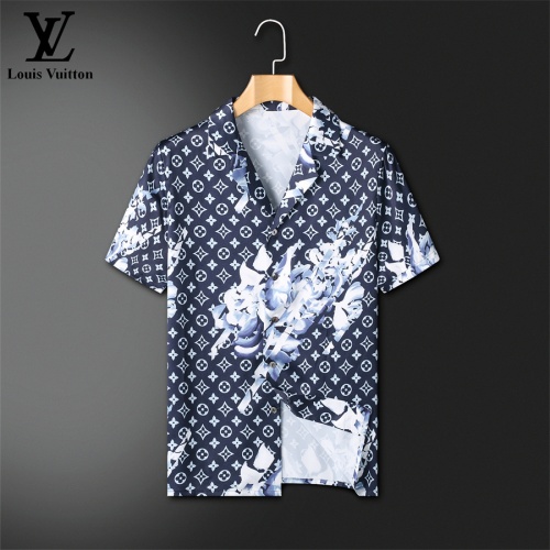 Replica Louis Vuitton LV Tracksuits Short Sleeved For Men #1211436 $72.00 USD for Wholesale