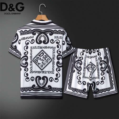 Replica Dolce & Gabbana D&G Tracksuits Short Sleeved For Men #1211441 $72.00 USD for Wholesale