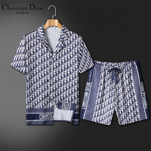 Wholesale Christian Dior Tracksuits Short Sleeved For Men #1211447 $72.00 USD, Wholesale Quality Replica Christian Dior Tracksuits