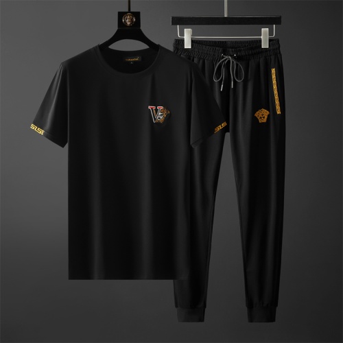 Wholesale Versace Tracksuits Short Sleeved For Men #1211525 $68.00 USD, Wholesale Quality Replica Versace Tracksuits