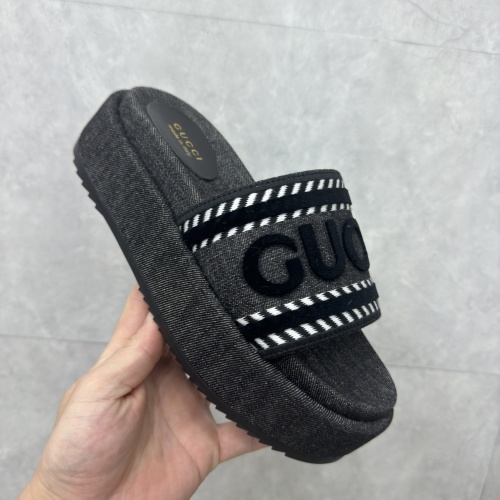 Replica Gucci Slippers For Women #1211559 $88.00 USD for Wholesale