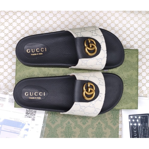 Replica Gucci Slippers For Women #1211560 $52.00 USD for Wholesale