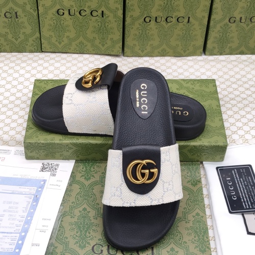 Replica Gucci Slippers For Women #1211560 $52.00 USD for Wholesale