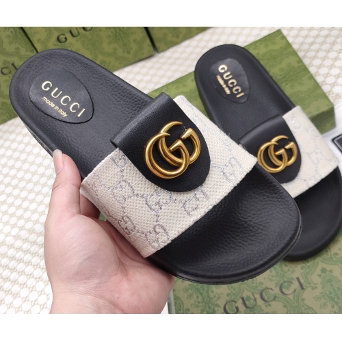 Replica Gucci Slippers For Men #1211561 $52.00 USD for Wholesale