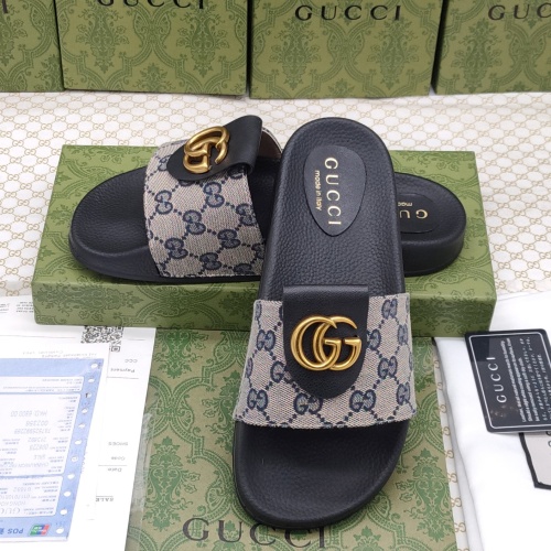 Replica Gucci Slippers For Men #1211563 $52.00 USD for Wholesale