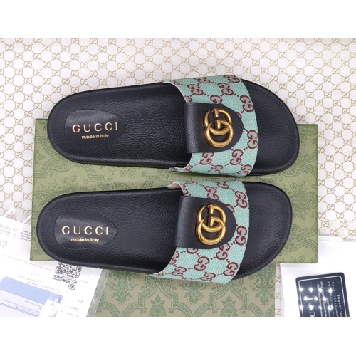 Replica Gucci Slippers For Men #1211567 $52.00 USD for Wholesale