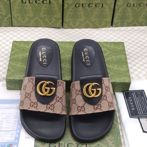 Wholesale Gucci Slippers For Women #1211570 $52.00 USD, Wholesale Quality Replica Gucci Slippers