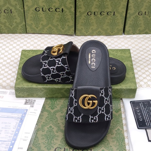 Replica Gucci Slippers For Women #1211574 $52.00 USD for Wholesale