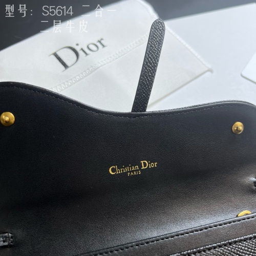 Replica Christian Dior Wallets #1211657 $52.00 USD for Wholesale