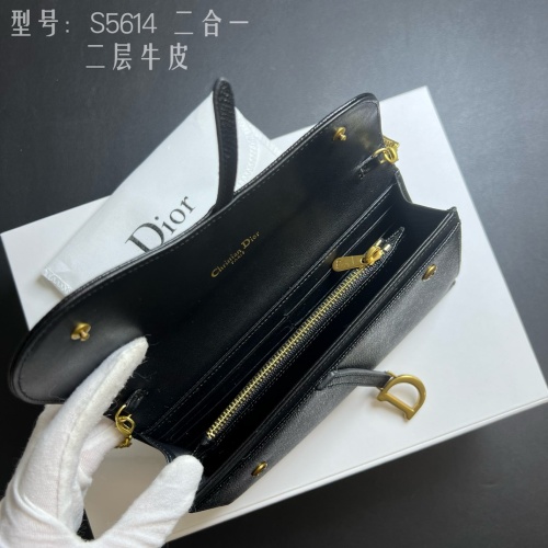 Replica Christian Dior Wallets #1211657 $52.00 USD for Wholesale