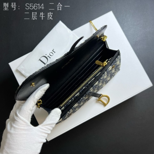 Replica Christian Dior Wallets #1211658 $52.00 USD for Wholesale