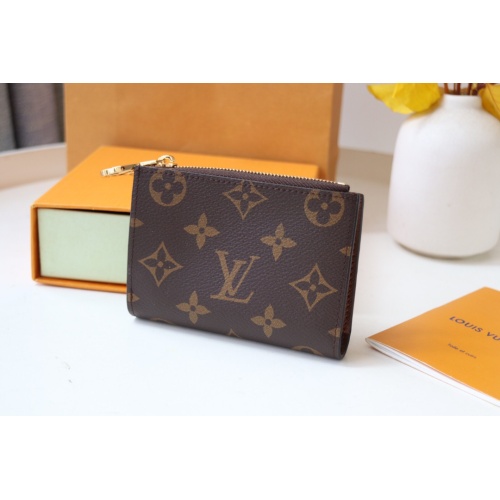 Wholesale Louis Vuitton AAA Quality Card Case In Brown #1211683 $72.00 USD, Wholesale Quality Replica Louis Vuitton AAA+ Quality Wallets