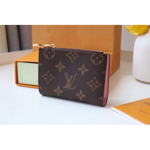 Wholesale Louis Vuitton AAA Quality Card Case In Pink #1211684 $72.00 USD, Wholesale Quality Replica Louis Vuitton AAA+ Quality Wallets