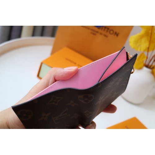 Replica Louis Vuitton AAA Quality Card Case In Pink #1211684 $72.00 USD for Wholesale