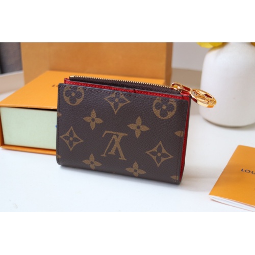 Wholesale Louis Vuitton AAA Quality Card Case In Red #1211686 $72.00 USD, Wholesale Quality Replica Louis Vuitton AAA+ Quality Wallets