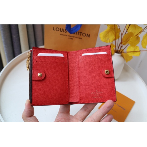 Replica Louis Vuitton AAA Quality Card Case In Red #1211686 $72.00 USD for Wholesale