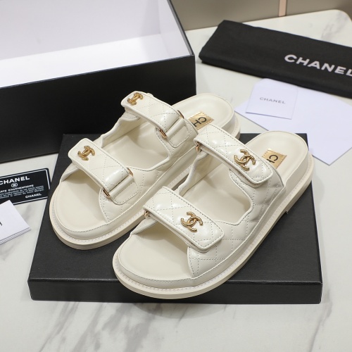 Wholesale Chanel Slippers For Women #1211699 $92.00 USD, Wholesale Quality Replica Chanel Slippers