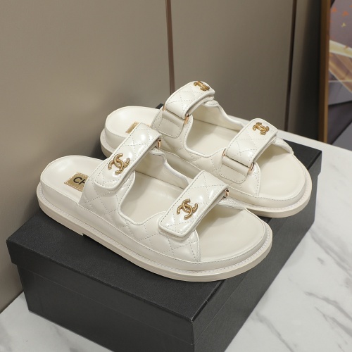 Replica Chanel Slippers For Women #1211699 $92.00 USD for Wholesale