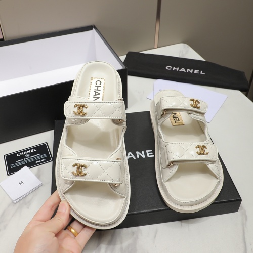 Replica Chanel Slippers For Women #1211699 $92.00 USD for Wholesale