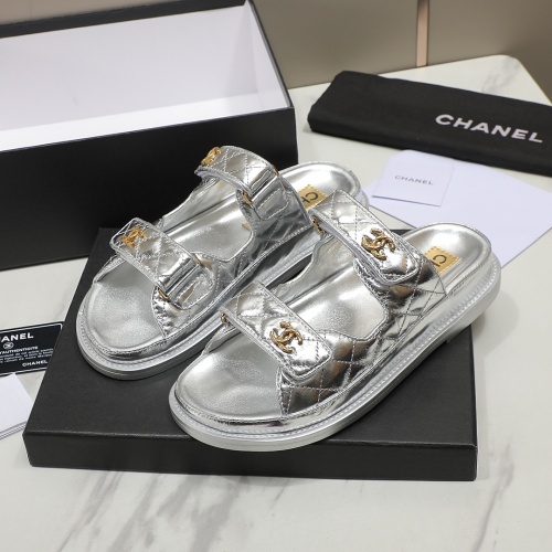 Wholesale Chanel Slippers For Women #1211700 $92.00 USD, Wholesale Quality Replica Chanel Slippers