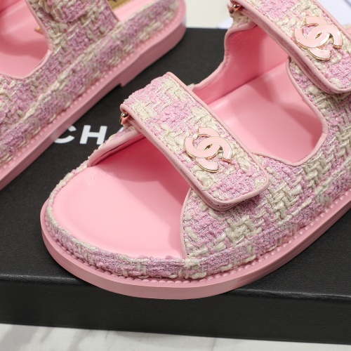 Replica Chanel Slippers For Women #1211701 $92.00 USD for Wholesale