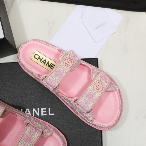 Replica Chanel Slippers For Women #1211701 $92.00 USD for Wholesale