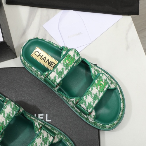 Replica Chanel Slippers For Women #1211702 $92.00 USD for Wholesale