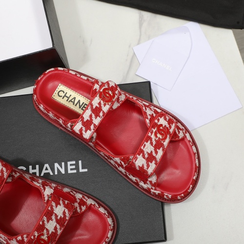 Replica Chanel Slippers For Women #1211703 $92.00 USD for Wholesale