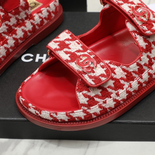 Replica Chanel Slippers For Women #1211703 $92.00 USD for Wholesale