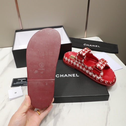 Replica Chanel Slippers For Women #1211703 $92.00 USD for Wholesale