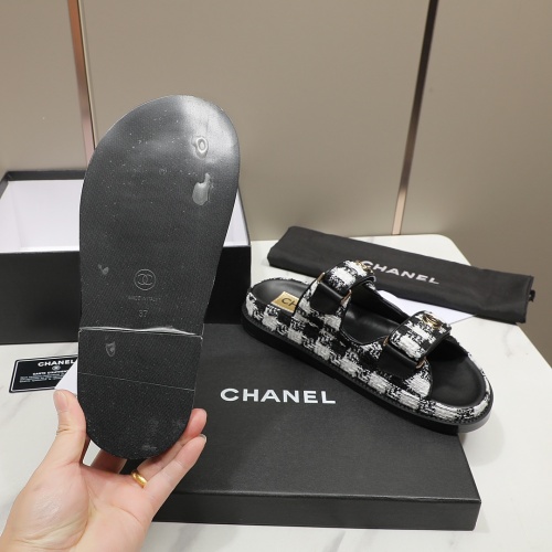 Replica Chanel Slippers For Women #1211704 $92.00 USD for Wholesale