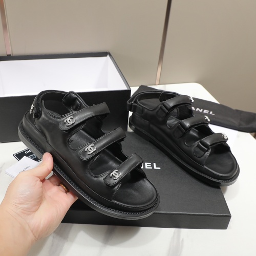 Replica Chanel Sandal For Women #1211706 $100.00 USD for Wholesale