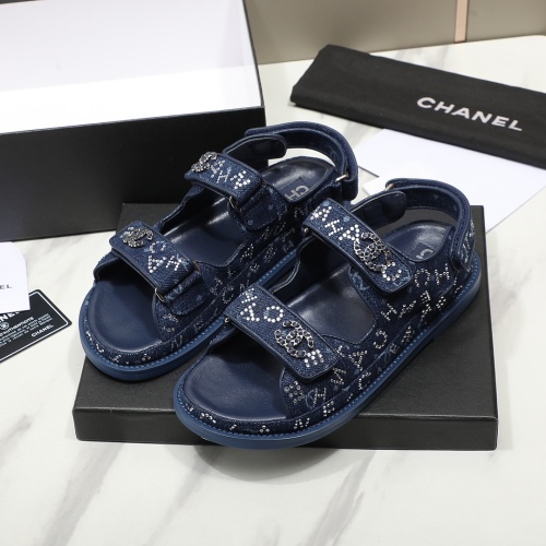 Wholesale Chanel Sandal For Women #1211707 $102.00 USD, Wholesale Quality Replica Chanel Sandal