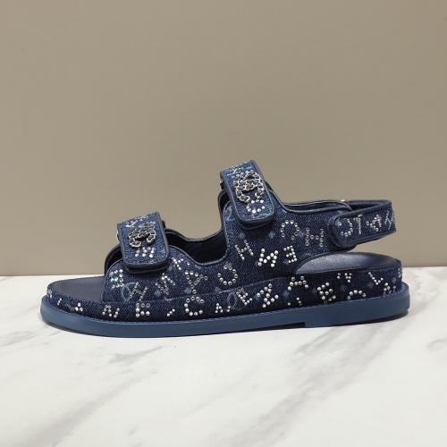 Replica Chanel Sandal For Women #1211707 $102.00 USD for Wholesale