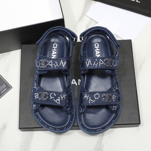 Replica Chanel Sandal For Women #1211707 $102.00 USD for Wholesale