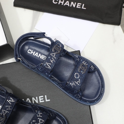 Replica Chanel Sandal For Women #1211707 $102.00 USD for Wholesale