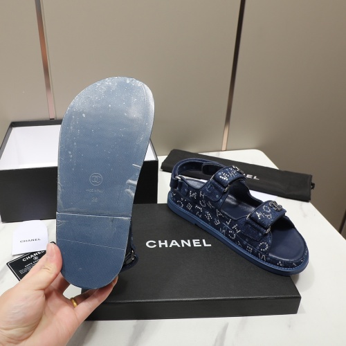 Replica Chanel Sandal For Women #1211707 $102.00 USD for Wholesale